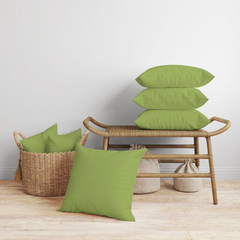 Outdoor Pillows & Cushions, custom size, Pistachio Green