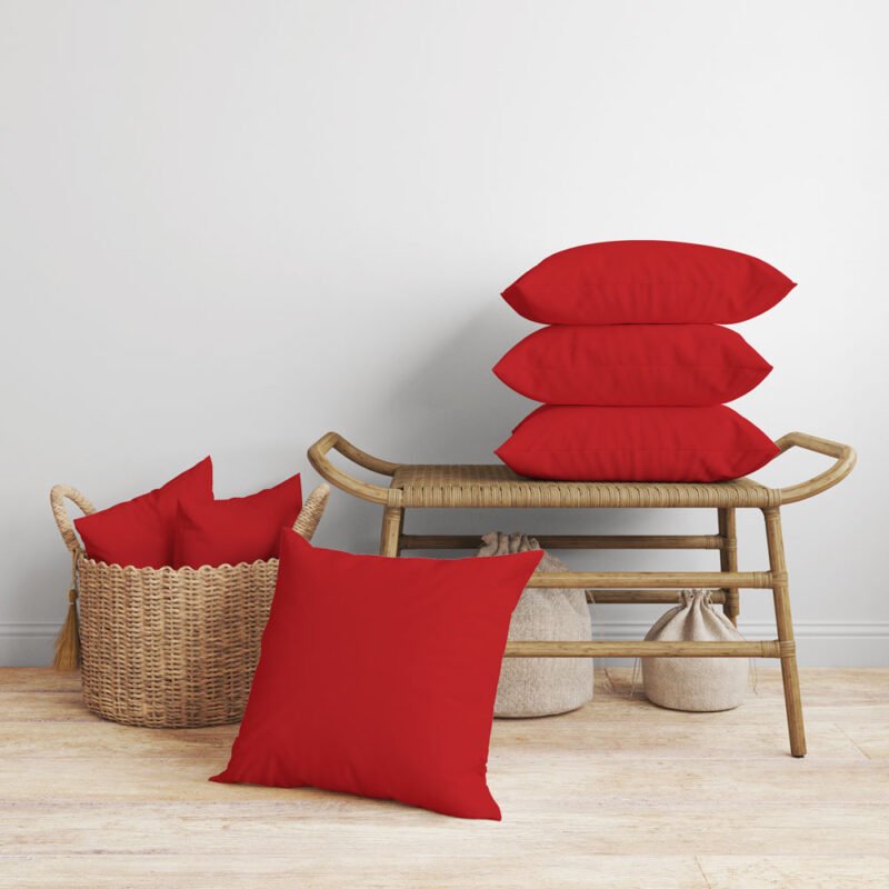 Indoor Red Pillows & Cushions 2131 - Image 2