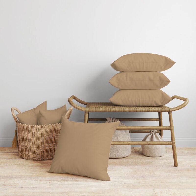 Indoor Structured Beige Pillows & Cushions 733 - Image 2