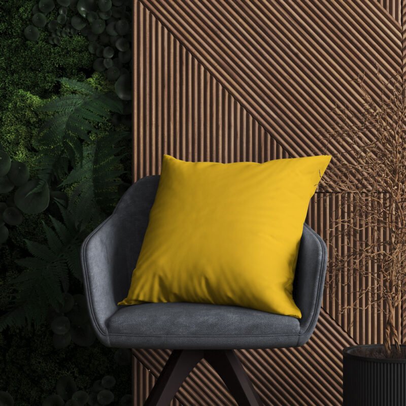 Indoor Yellow Pillows & Cushions 2619 - Image 3