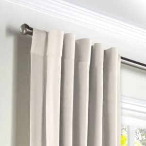 Wave pleat- for rod only